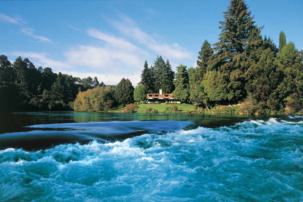 Huka Lodge Lac Lac Taupo Extérieur photo
